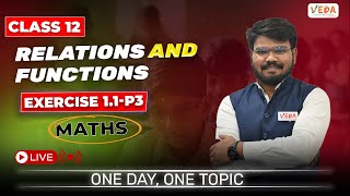 Exercise 11  Part 3  Relations and Functions  Class 12  Maths  One Day One Topic [upl. by Penelope71]