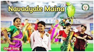 Navadyal Maina Gondi Song 2024 Group Dance Nagobha Darbar Keslapur Gondwana Channel [upl. by Linsk716]