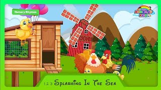 Counting Chickens Learn Numbers 1 to 10 with this Catchy Song for Kids By BoobaBukids [upl. by Hanala]