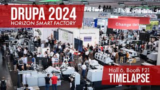 Horizon Booth Timelapse  Drupa 2024 [upl. by Breanne]