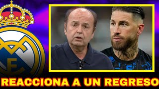 JUANMA RODRÍGUEZ REACCIONA A UN REGRESO DE SERGIO RAMOS AL REAL MADRID [upl. by Ahsait]