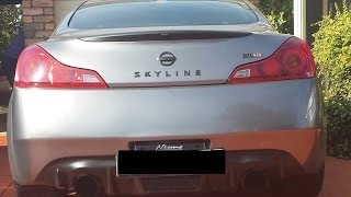 G37S370GT Fujitsubo Exhaust Dyno Run [upl. by Koo370]