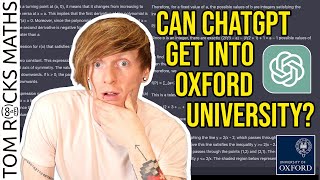 Can ChatGPT Pass the Oxford University Admissions Test [upl. by Nosduj589]