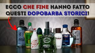 Ecco CHE FINE HANNO FATTO questi DOPOBARBA STORICI [upl. by Aliahkim239]