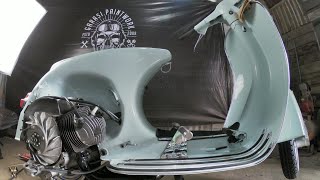 Vespa Assembling and Installing Guide Part 4  Final Step [upl. by Stewardson]