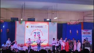 Kulgeet of BIT SINDRI on Platinum Jubilee Celebration at bitsindri [upl. by Warp]