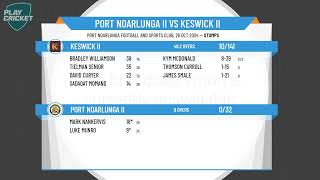 Port Noarlunga II v Keswick II [upl. by Benco]