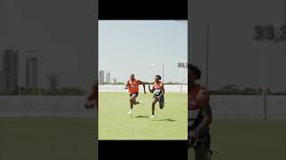 IShowSpeed Races a Rugby Player for 10000🏃🏻🤑 [upl. by Alyel]