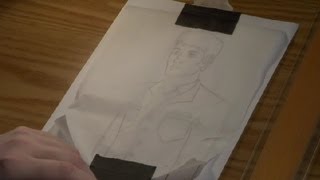 Drawing on Parchment Paper  Art Techniques [upl. by Ecneralc]