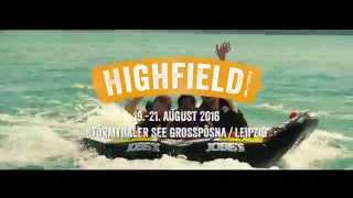 Highfield Festival 2016  Erste Bandwelle mit Rammstein Deichkind uvm [upl. by Newcomb]