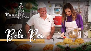 Sabe como fazer bolo rei receita tradicional portuguesa 🎄 Receitas com Sabor a Natal [upl. by Alfonzo830]