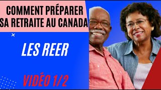 COMMENT PREPARER SA RETRAITE AU CANADA  LES REER [upl. by Nilreb]