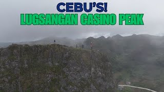 CLIMBING CEBUS LUGSANGAN CASINO PEAK ADVENTURE HIKING BEST VIEWS TOP OF THE MOUNTAIN [upl. by Ilysa]