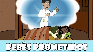 DESENHOS BÍBLICOS  BEBÊS PROMETIDOS [upl. by Hayden]