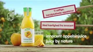 innocent appelsinjuice juicy by nature [upl. by Etteiram273]