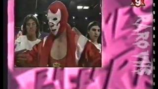 El Caballero Rojo VS El Gitano IvanoffTitanes en el Ring 1997 [upl. by Avle727]