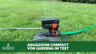 Gardena AquaZoom Compact im Test Der vielleicht beste und vielseitigste Viereckregner von Gardena [upl. by Epoh]