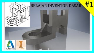 BELAJAR INVENTOR DASAR UNTUK PEMULA Bahasa Indonesia  Part 1 [upl. by Tallu]