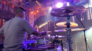 Drum cam “Dengan Nafasmu” New version 2022Ungu Live Halal Bihalal PKT Pupuk Kaltim Bontang… [upl. by Sabba296]