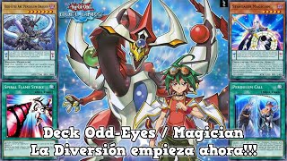 Deck ODDEYES  MAGICIAN La Diversión empieza ahora  YuGiOh Duel Links [upl. by Esinev]