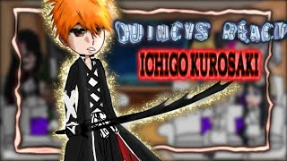 Quincys react to ICHIGO KUROSAKI  Pt3  Sakaratocyo  Reaction video [upl. by Hendrick]