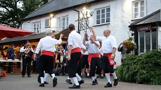 2024 05 25 P1280670 Longsword Dartington Morris at The Star Liverton [upl. by Ahsiled766]