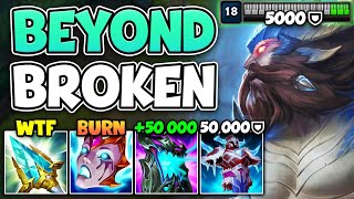 THE UDYR BUILD THAT HAS BROKEN TOP LANE 5500 HEALTH 200 AP FULL HP SHIELDS [upl. by Cary]