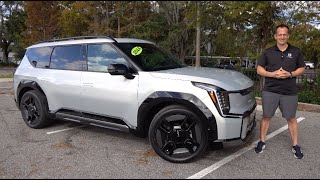 Is the 2024 Kia EV9 the BEST new midsize 3row SUV to BUY [upl. by Anidem]