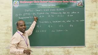 Coding Problems  TNPSC Group I II amp IV Exam  VHNSNC Autonomous [upl. by Merv]