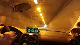 Subaru WRX STI straight cut gears through tunnel in mexico [upl. by Agata689]