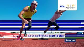 VISA  BANCO DE CHILE  JUEGOS OLÍMPICOS [upl. by Ellehsal126]