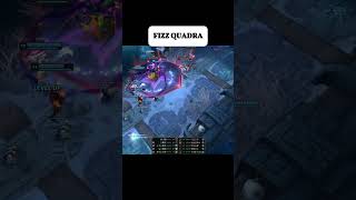 FIZZ QUADRAKILL  FIZZ GUIDE S1413  FIZZ MONTAGE S1413 fizz shorts wildrift lolgameplay [upl. by Belier]