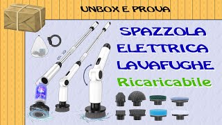 Spazzola rotante Homtronics lava fughe Ricaricabile [upl. by Nor735]