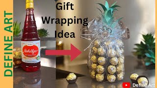 Gift Wrapping ideadiy easy gift wrappinggift packing idea [upl. by Aivatnohs909]