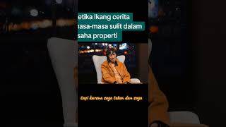 Ketika Ikang masa sulit usaha properti shortvideo ikangfawzi marissahaque artist shorts [upl. by Aihselef]