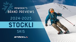 20242025 Stockli Skis Preview  Powder7 [upl. by Dnomaj]