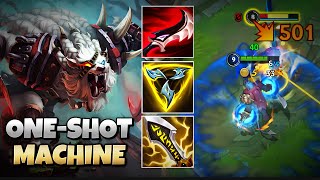 NEW REWORKED RENGAR ONESHOTS WITH JUST 3 ITEMS WILD RIFT RUNES amp BUILD [upl. by Ahsratal642]