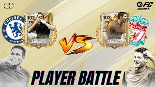 98 OVR GERRARD VS 97 OVR LAMPARD  ICON CHRONICLES SHOWDOWN  WHICH IS THE BEST CM IN EA FC MOBILE [upl. by Hebert]