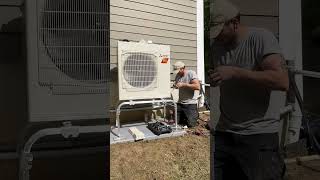 Oh I wasnt sad I just needed a heat pump installation in 5 seconds [upl. by Nireil213]