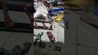 Halloween Sneak Peak greenstuff halloween miniature monsters easteregg miniaturepainting diy [upl. by Caundra]