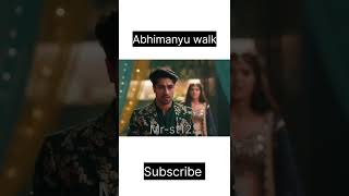 Abhimanyu walk and harshad walk viralshorts harshad pranali abhira shivangi joshi yrkkh durga [upl. by Aerdnaz]