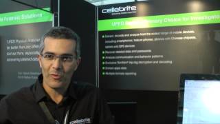 Forensics Europe Expo 2014 Yuval BenMoshe Cellebrite [upl. by Malamud]