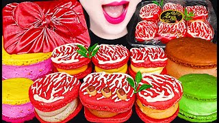 ASMR PRIME BEEF MACARON 최고급 한우 마카롱 먹방 MUKBANG EATING [upl. by Yemac554]