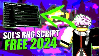 Sols Rng Script Hack 2024  FAST Auto Roll AURA HACK  INF BOOST ITEM LUCK  OP CHEAT 2024 [upl. by Alaehcim]