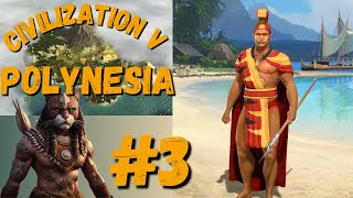 Civ V Deity Lets play Polynesia 3 The explorations continue [upl. by Yesiad]