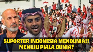 SUPORTER INDONESIA MENDUNIA MENUJU PIALA DUNIA [upl. by Scheck]