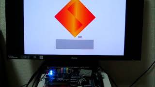 PSX on FPGA Kernel run and logo [upl. by Idelson361]