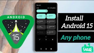 How to install Android 15 on any smart phone [upl. by Sandstrom]