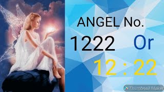 ANGEL No 1222 or 12  22  हिन्दी  Divine Message For You [upl. by Anitaf]