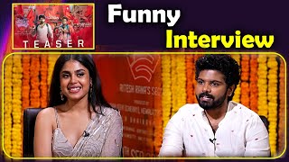 Sri Simha amp Faria Abdullah Fun Interview About Mathu Vadalara 2  Mathu Vadalara 2  Telugu movies [upl. by Peednas]